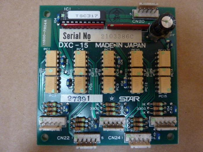 Used STAR Circuit Board DXC-15 11800-PR04A #5684