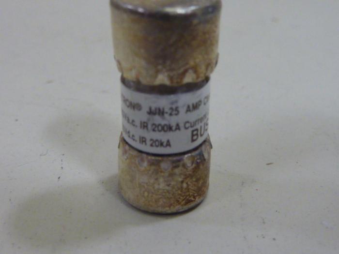 Used TRON / BUSSMANN 25 Amp Fuse JJN-25 #62233