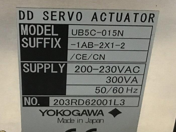 Used YOKOGAWA DD Servo Amplifier UB5C-015N-1AB-2X1-2/CE/CN Used #118368