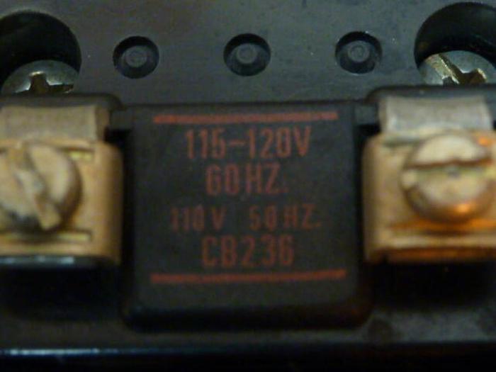 Used ALLEN BRADLEY Starter Size 1 509-BOD SER C W57 #29514