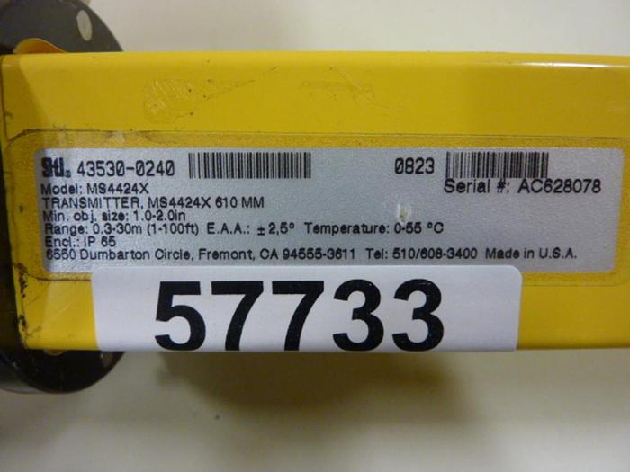 Used STI Light Curtain Transmitter MS4424X #57733