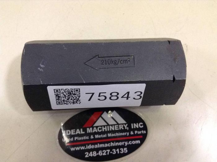 Used NORTHMAN In Line Check Valve CI-T08-50-10-N #75843