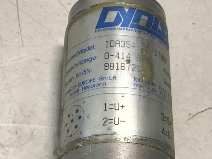 Used DYNISCO Pressure Sensor IDA354-5C-S78B #132497