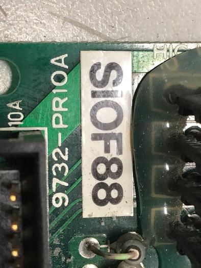 Used STAR AUTOMATION Circuit Board SIOF88 9732-PR10A #114245