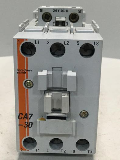 Used SPRECHER & SCHUH Contactor CA7-30D-00 #103999