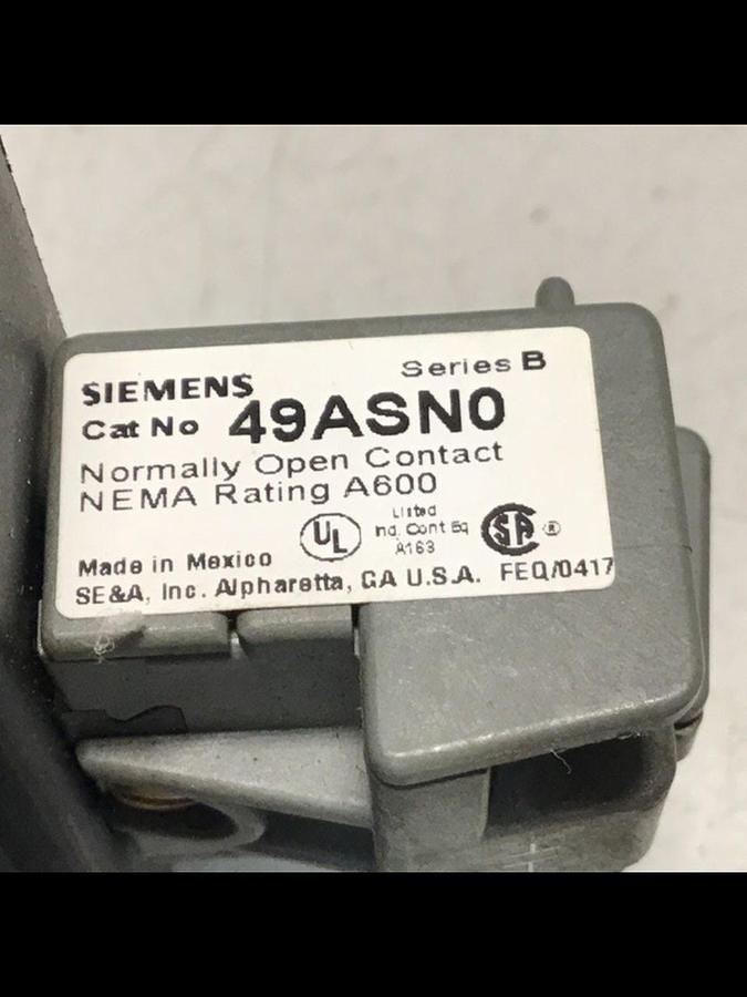 Used SIEMENS Overload Relay 48B5K3M20 Used