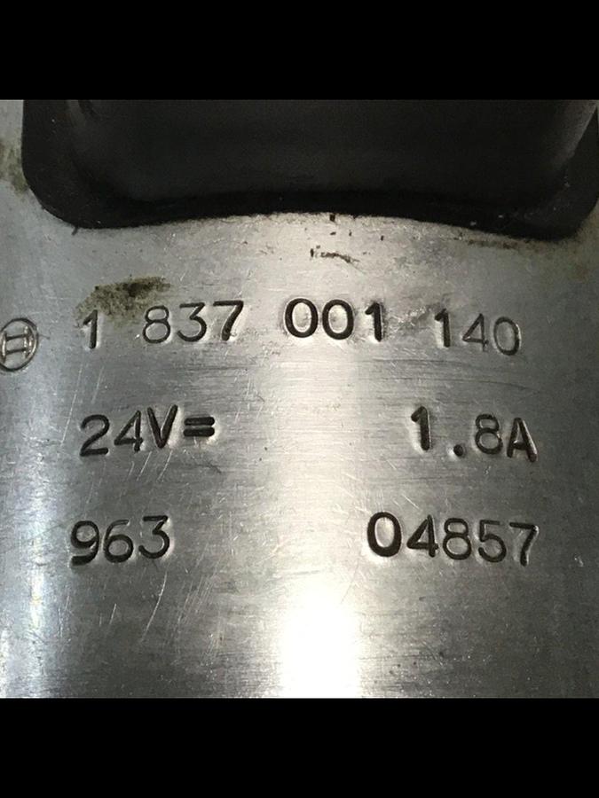 Used BOSCH Valve 0 810 001 845 Used