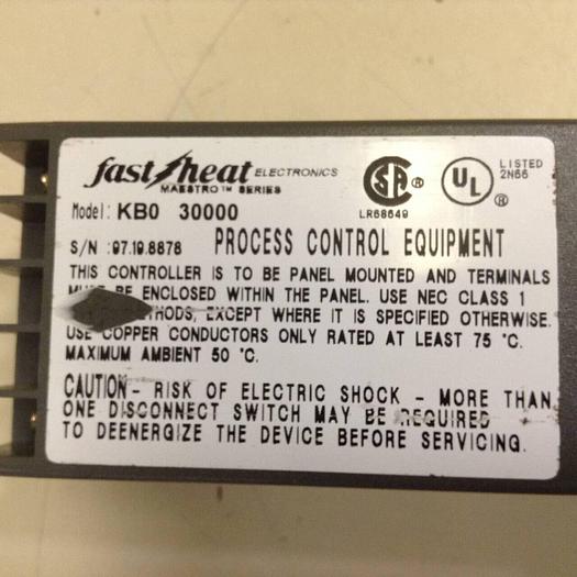 Used FAST HEAT Temperature Controller KB030000 #76871