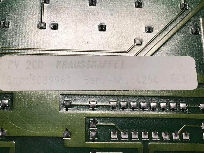 Used KRAUSS MAFFEI Circuit Board 5004348 PV200 Used
