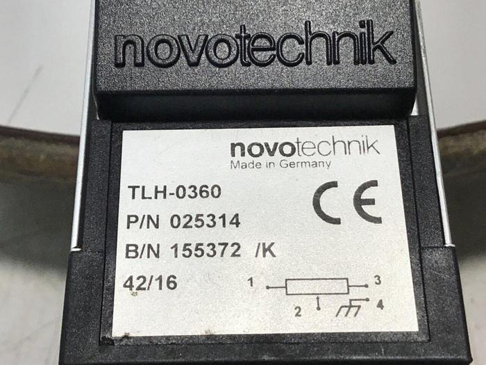 Used NOVOTECHNIK Linear Transducer TLH0360 USED