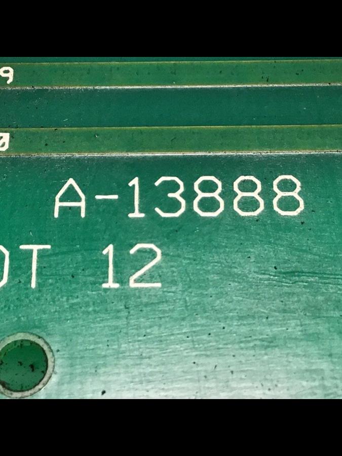 Used BARBER COLMAN Slot Rack Mother Board A-13887-300 USED