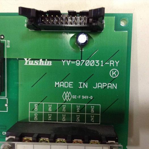 Used YUSHIN AMERICA Circuit Board YV-970031-RY #72224