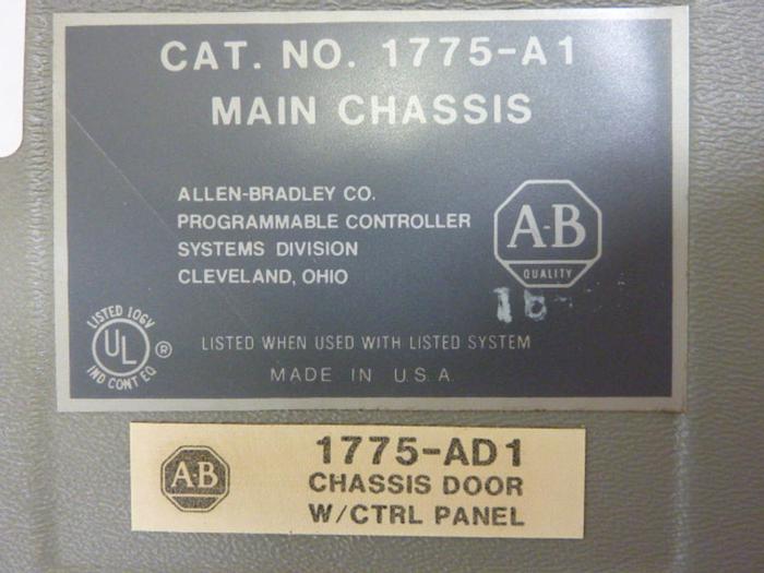 Used ALLEN BRADLEY Control Pad 1775-A1 #59125