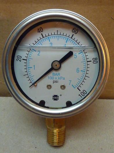USG / AMETEK Utility Gauge 165298 #32786