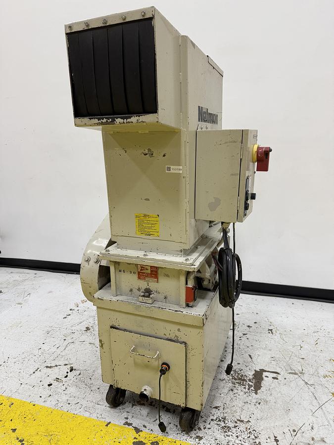 Used DNL / NOT CLEANED NELMOR G1012M1 GRINDER GRANULATOR USED