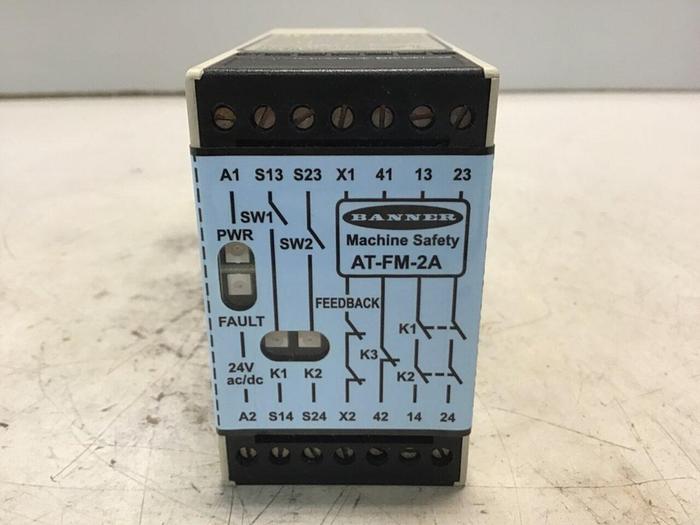 Used BANNER ENGINEERING Machine Safety AT-FM-2A #143472