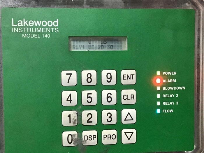 Used LAKEWOOD Cooling Tower Water Treatment Control 140 #132554