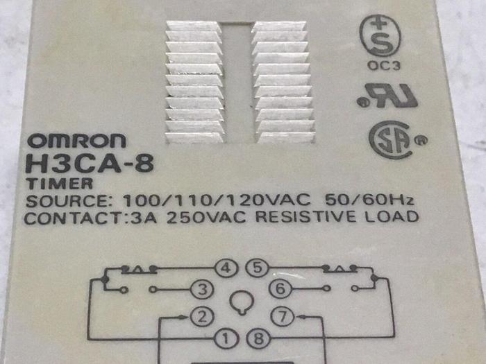 Used OMRON Timer H3CA-8 #127593