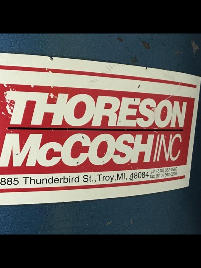 Used THORESON MCCOSH Hopper Loader Receiver MV-1 USED