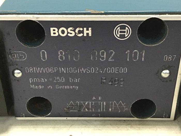 Used BOSCH Valve 0 810 092 101 USED