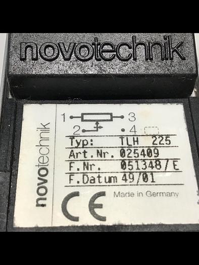 Used NOVOTECHNIK TLH225 Position TransducerUsed #145689
