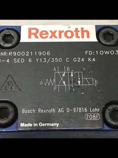 Used REXROTH Valve H-4WEH 25 E66/6SCG24K4QM0G24 #131817