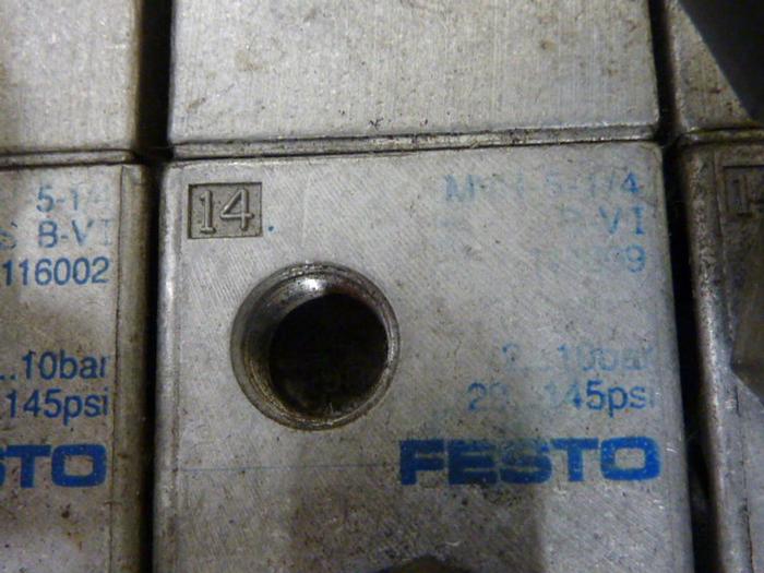 Used FESTO Control Block / Valve Terminal IFB8-02 #52852