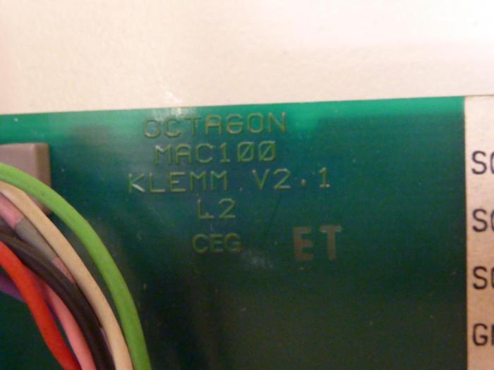 Used OCTAGON SYSTEMS Circuit Board KLEMM #58286