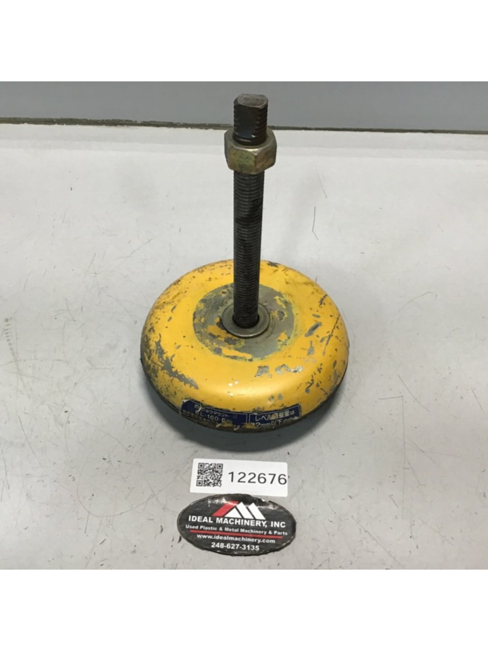 Used DENKI Leveling Mount Pad 6 Inch EL-160-E USED