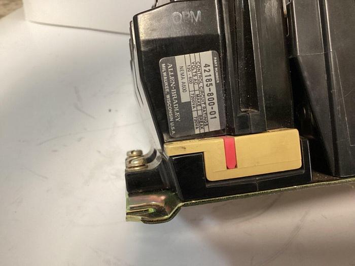Used ALLEN BRADLEY Starter Size 1 509-BOD SER B W48 #33521