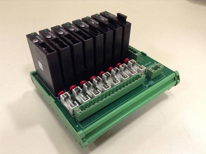 Used GRAYHILL Fuse Relay Board 69YY16077-2 #86699