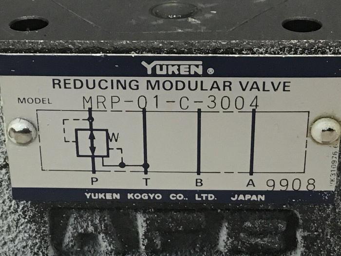 Used YUKEN Reducing Modular Valve MRP-01-C-3004 #99557
