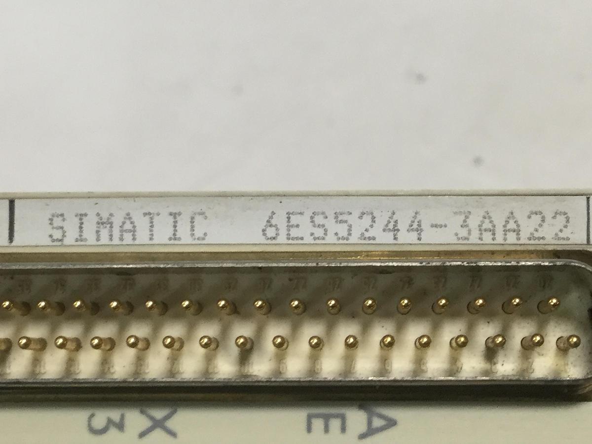 Used SIEMENS Temperature Control Module 6ES5 244-3AA22 #110705
