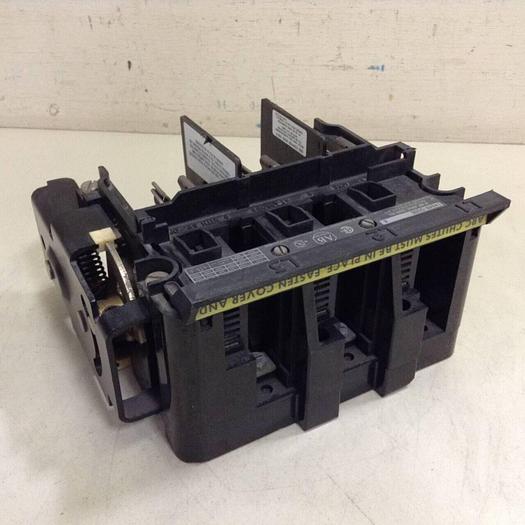 Used ALLEN BRADLEY 60 Amp Disconnect Switch 1494V-DS60 SER A #71707