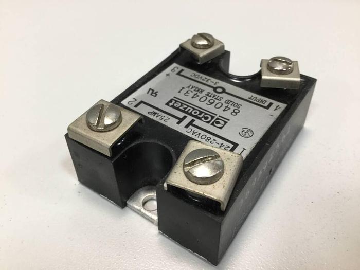 Used CROUZET Solid State Relay 84060431 #98089