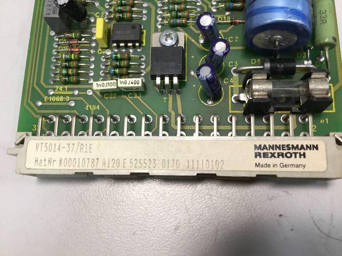 Used REXROTH Proportional Amplifier VT5014 37 R1E #98451