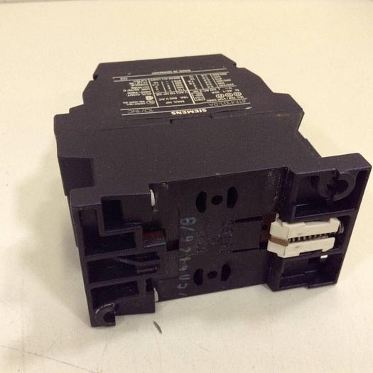 Used SIEMENS Contactor 3TF4101-0A #78325