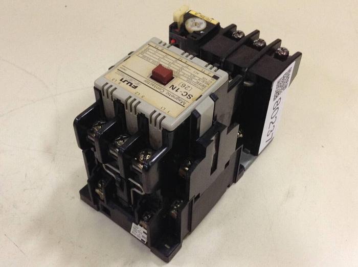 Used FUJI ELECTRIC Magnetic Contactor SC-1N #80237