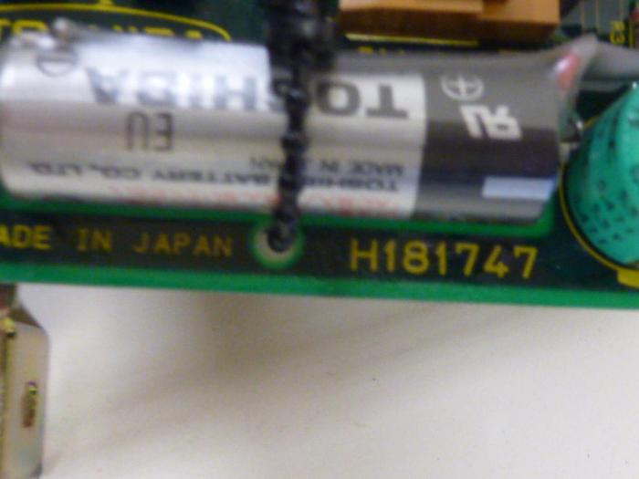 Used DNL / HAD TO CREATE NEW ENTRY / TOSHIBA Circuit Board H181747 Used