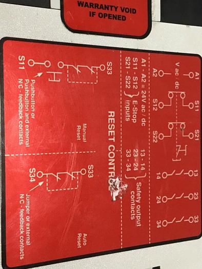 Used BANNER ENGINEERING Safety Module ES-FA-9AA #112891