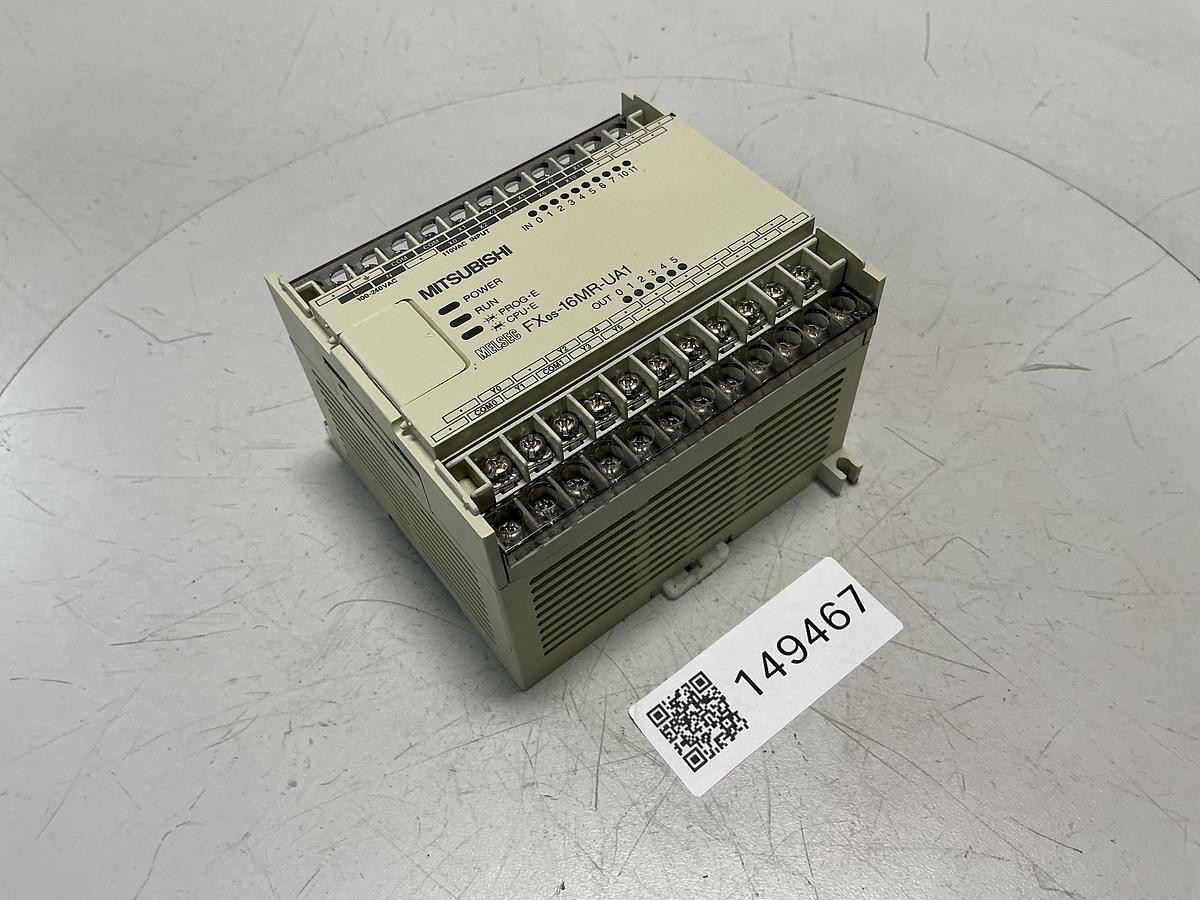 Used MITSUBISHI FXos-16MR-UA1/UL