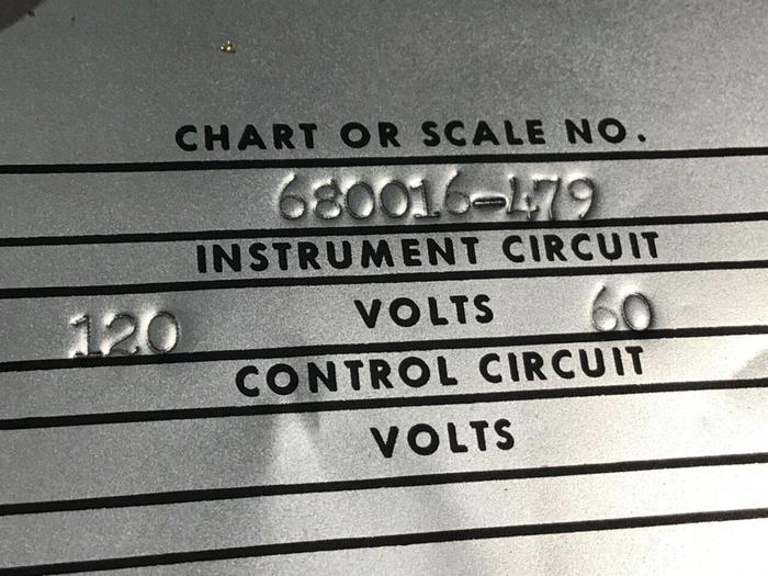 Used HONEYWELL Chart Recorder Y455X21-B(V)-000-00-2274 #120367