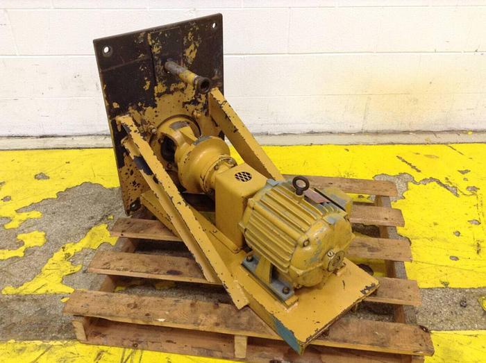 Used CARVER PUMP COMPANY coolent Pump 1X1-1/4X6LAV0S #74885