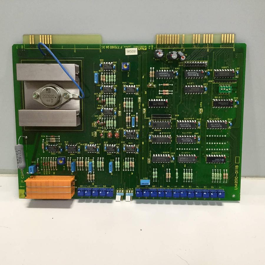 Used FUJI ELECTRIC Processor Card F770 60 24 3C F77060243C UM200-DIIB Used 
