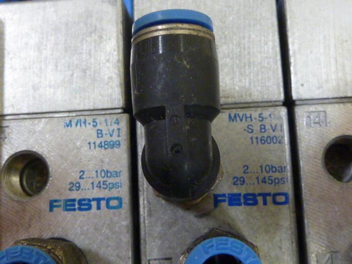 Used FESTO Control Block / Valve Terminal IFB8-02 #61264