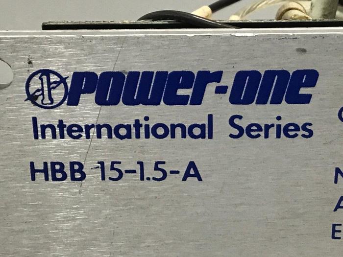 Used POWER-ONE Power Supply HBB15-1.5-A #98020