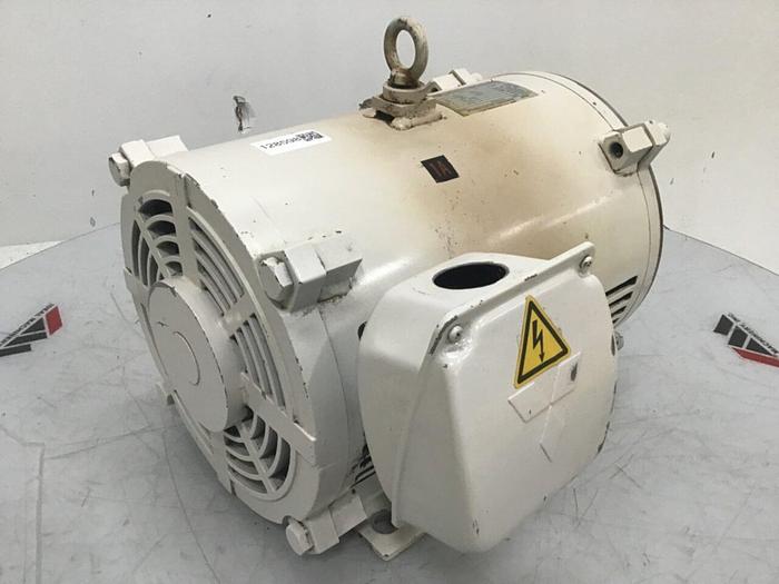 Used MITSUBISHI 25 HP Induction Motor SB-JR 25 HP #128598