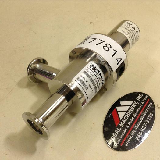 Used NOR-CAL PRODUCTS Right Angle Valve ESVP-0752-NWB-5 USED