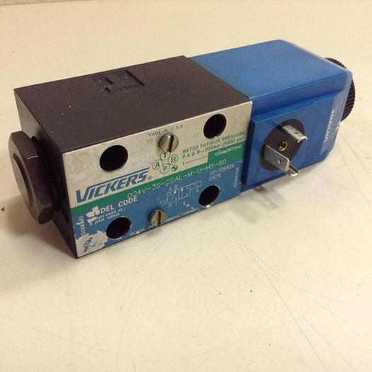 Used VICKERS Directional Valve DG4V-3S-22AL-M-U-H5-60 #87676