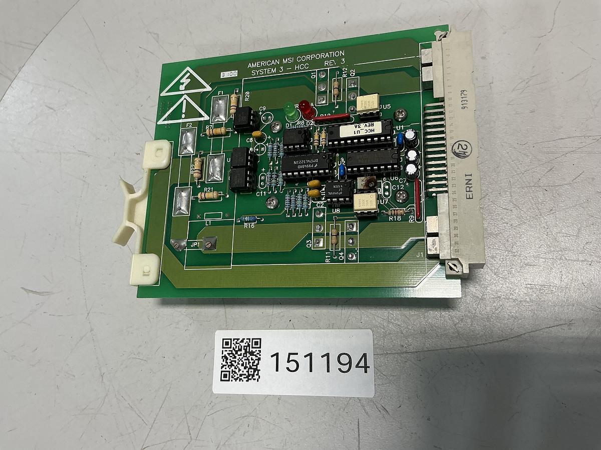 Used AMERICAN MSI CORPORATION 3000.020.085